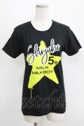 MILKBOY / 新宿5th限定TEE S ブラック H-25-05-06-066-MB-TO-KB-ZH