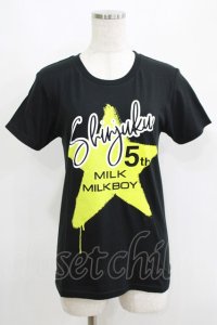 MILKBOY / 新宿5th限定TEE S ブラック H-25-08-10-030-MB-TO-KB-ZH