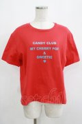 Candy Stripper / SWEET THINGS Tee 2 レッド H-25-05-06-070-PU-TO-KB-ZH