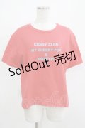 Candy Stripper / SWEET THINGS Tee 2 レッド H-25-05-06-070-PU-TO-KB-ZH