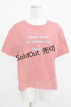 画像1: Candy Stripper / SWEET THINGS Tee 2 レッド H-25-05-06-070-PU-TO-KB-ZH