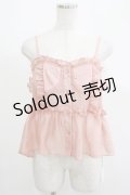 Candy Stripper / SEE THROUGH BUSTIER  ピンク H-25-05-06-073-PU-TO-KB-ZH