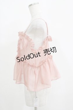 画像2: Candy Stripper / SEE THROUGH BUSTIER  ピンク H-25-05-06-073-PU-TO-KB-ZH