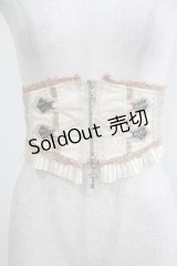 OZZ ANGELO / ナポレオンコルセットベルト  ベージュ H-25-05-06-074-OO-ZA-KB-ZH