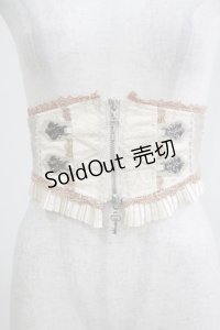 OZZ ANGELO / ナポレオンコルセットベルト  ベージュ H-25-05-06-074-OO-ZA-KB-ZH