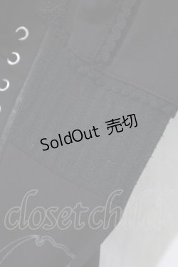 画像5: Ozz oneste / アームカバー付リブ切替ワンピース  黒 H-25-05-06-078-OO-OP-KB-ZH
