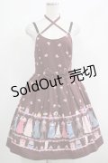 Emily Temple cute / クローゼットウエストリボンノースリーブワンピース  ブラウン H-25-05-06-012-ET-OP-KB-ZH