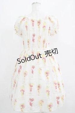 画像3: Jane Marple / Gelee de Fruitsのスモックワンピース M アイボリー H-25-05-06-015-JM-OP-KB-ZH