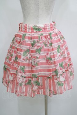 画像3: Jane Marple / ローズストライプのスカート M ピンク H-25-05-06-021-JM-SK-KB-ZH