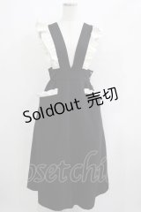 MILK / スカーレットジャンパースカート  ブラック H-25-05-06-022-ML-OP-KB-ZH