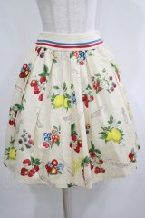 Jane Marple / Juicy fruitsタックスカート  アイボリー H-25-05-06-023-JM-SK-KB-ZH
