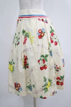 画像2: Jane Marple / Juicy fruitsタックスカート  アイボリー H-25-05-06-023-JM-SK-KB-ZH