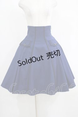 画像1: Sheglit / "Orleans"ナポレオンショートスカート M 紺 H-25-05-06-003-EL-SK-KB-ZH