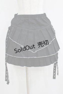 画像1: PUTUMAYO / サイドベルトスカート  黒 H-25-05-06-026-PT-SK-KB-ZH