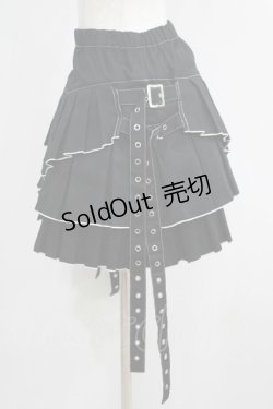 画像2: PUTUMAYO / サイドベルトスカート  黒 H-25-05-06-026-PT-SK-KB-ZH