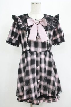 画像1: Ank Rouge / レースコンビネゾン M ピンク H-25-05-07-029-CA-OP-NS-ZH