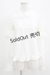 Angelic Pretty / クラシック付け袖カットソー Free オフ H-25-05-07-046-AP-TO-NS-ZH