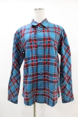 MILKBOY / CHECKED SHIRTS  ブルー×レッドチェック H-25-05-07-1033-MB-BL-KB-ZT0509