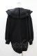 画像2: Candy Stripper / FRILL COLLAR SWEAT  ブラック H-25-05-07-1035-PU-TO-KB-ZH (2)