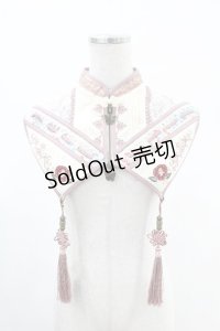 Ozz oneste / タッセル付付け襟  アイボリー H-25-05-07-1010-OO-ZA-KB-ZH