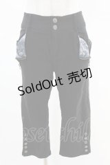Ozz Croce / プリント切替パンツ  黒 H-25-05-07-1012-OO-PA-KB-ZH