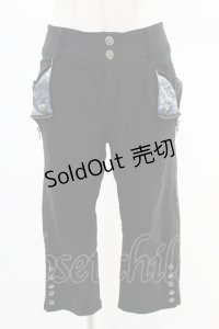 Ozz Croce / プリント切替パンツ  黒 H-25-05-07-1012-OO-PA-KB-ZH