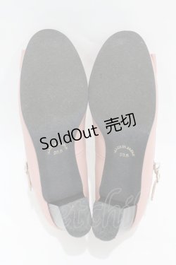 画像3: Leur Getter / リボン付き本皮シューズ 23.5cm ピンク H-25-05-07-1001-LU-SH-KB-ZH