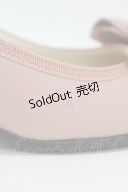 画像4: Leur Getter / リボン付き本皮シューズ 23.5cm ピンク H-25-05-07-1001-LU-SH-KB-ZH