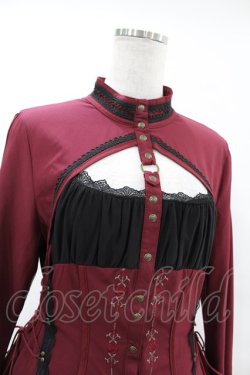 画像4: Ozz oneste / Rosy clown ワンピース ボルドー H-25-05-07-1017-OO-OP-KB-ZH