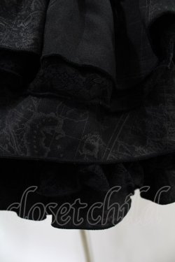 画像5: Ozz oneste / Rose×chartスカート  ブラック H-25-05-07-1021-OO-SK-KB-ZH