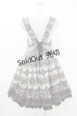 画像2: Ozz oneste / 天使絵画ヨーク切替ジャンパースカート  茶 H-25-05-07-1024-OO-OP-KB-ZH