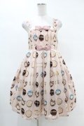 Leur Getter / カップケーキダブルリボンキャミワンピース  ピンク H-25-05-07-1025-LU-OP-KB-ZH