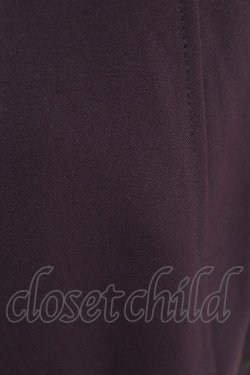 画像3: Ozz oneste / 薔薇刺繍バッスル風スカート  ボルドー H-25-05-07-1027-OO-SK-KB-ZH