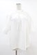 画像1: Jane Marple Dans Le Salon / Drawstring collar blouse  白 H-25-05-07-1030-JM-BL-KB-ZH (1)