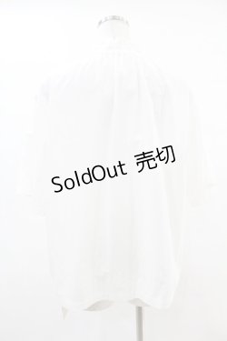 画像2: Jane Marple Dans Le Salon / Drawstring collar blouse  白 H-25-05-07-1030-JM-BL-KB-ZH