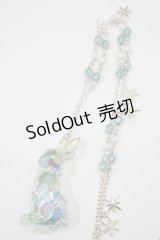 axes femme POETIQUE / アイスラビットネックレス  シルバー H-25-05-07-059-AX-AC-NS-ZH