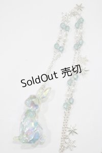 axes femme POETIQUE / アイスラビットネックレス  シルバー H-25-05-07-059-AX-AC-NS-ZH
