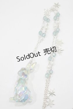 画像1: axes femme POETIQUE / アイスラビットネックレス  シルバー H-25-05-07-059-AX-AC-NS-ZH