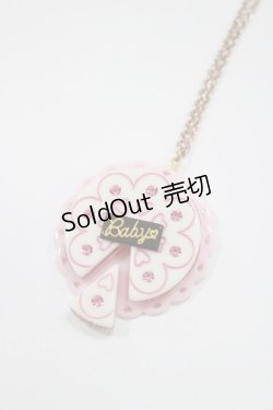 画像1: BABY,THE STARS SHINE BRIGHT / Merry Sweet Cakeネックレス  ピンク H-25-05-07-060-BA-AC-NS-ZH