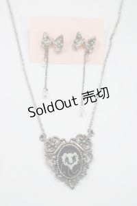 BABY,THE STARS SHINE BRIGHT / カメオネックレス  ブラック H-25-05-07-061-BA-AC-NS-ZH