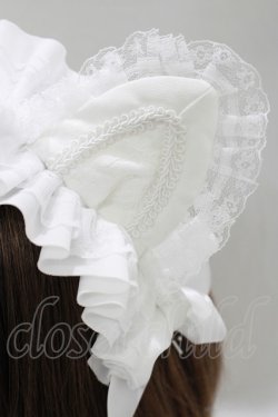 画像2: HANGRY&ANGRY / BIG CAT EARS HEAD DRESS  オフ H-25-05-07-062-HN-AC-NS-ZH