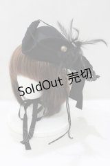 ALICE and the PIRATES / パイレーツミニハット  ブラック H-25-05-07-074-PA-AC-YZ-ZH