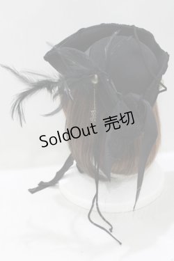 画像2: ALICE and the PIRATES / パイレーツミニハット  ブラック H-25-05-07-074-PA-AC-YZ-ZH