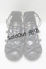 Angelic Pretty / Tea Party Shoes L ブラック H-25-05-07-076-AP-SH-NS-ZH