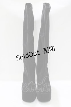 画像1: Darich / ウルトラストレッチロングブーツ L ブラック H-25-05-07-080-LO-SH-NS-ZH