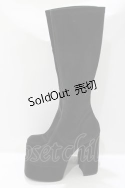 画像2: Darich / ウルトラストレッチロングブーツ L ブラック H-25-05-07-080-LO-SH-NS-ZH