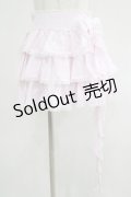 AVENCHUMU / Ruffle frill ribbon tiered skirt Free ピンク H-25-05-07-026-LO-SK-NS-ZH