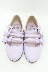 Angelic Pretty / お散歩リボンシューズ M ラベンダー H-25-05-08-001-AP-SH-NS-ZH