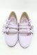 画像1: Angelic Pretty / お散歩リボンシューズ M ラベンダー H-25-05-08-001-AP-SH-NS-ZH (1)