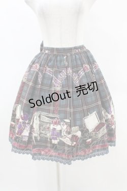 画像1: ALICE and the PIRATES / Drosselmeyer's Wonder Boxスカート F ネイビー H-25-05-08-036-PA-SK-NS-ZH
